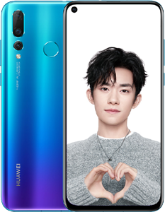 Huawei nova 4 Cell Phone Blue 48M Camera 6.4-Inch Brand New Original