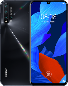 Huawei nova 5 Cell Phone Black 8GB RAM 128GB ROM 6.39-Inch Brand New Original