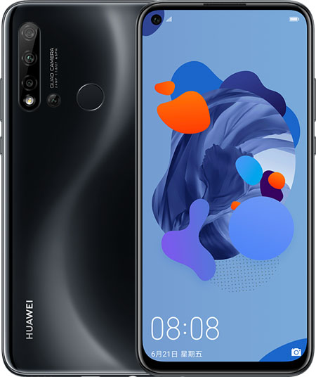 Huawei nova 5i Cell Phone Black 8GB RAM 128GB ROM 6.4-Inch Brand New Original