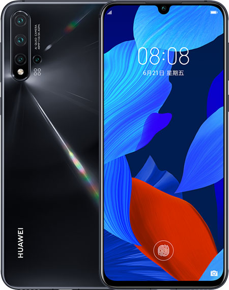 Huawei nova 5 Pro Cell Phone Black 8GB RAM 256GB ROM 6.39-Inch Brand New Original