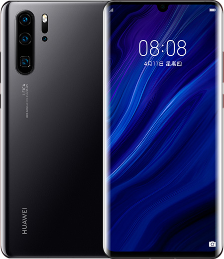 Huawei P30 Pro Cell Phone Black 8GB RAM 512GB ROM 6.47-Inch Brand New Original