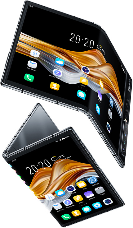 Royole FlexPai 2 Cell Phone Black 8GB RAM 256GB ROM 7.8-Inch Brand New Original