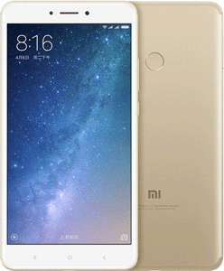 Xiaomi Max 2 Cell Phone Gold 6.44-Inch Brand New Original