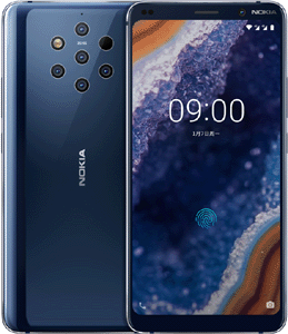 Nokia 9 Cell Phone Blue 6GB RAM 128GB ROM 5.99-Inch Brand New Original
