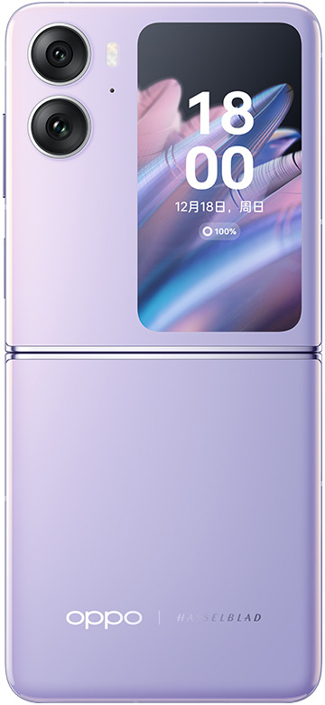 OPPO Find N2 Flip Cell Phone Purple 12GB RAM 256GB ROM Brand New Original