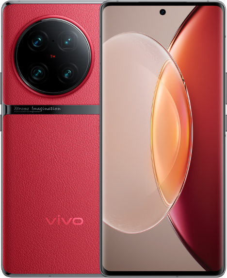 VIVO X90 Pro+ Cell Phone Red 256GB ROM 12GB RAM Brand New Original