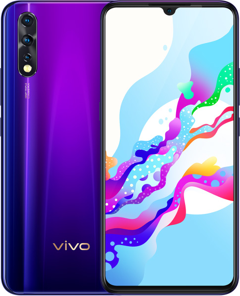 BBK VIVO Z5 Cell Phone Purple 128GB ROM 8GB RAM 6.38-Inch Brand New Original